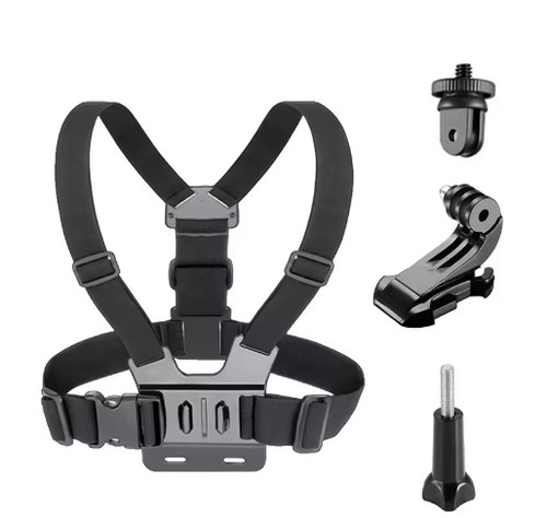 Phone chest mount - chest, harness