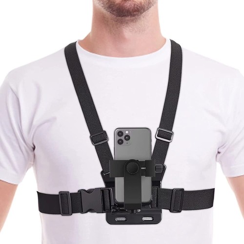 Mobile phone chest mount - chest,