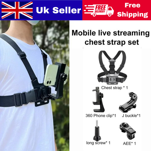Chest mount harness strap - chest,