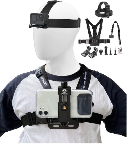 Phone chest mount head - chest,