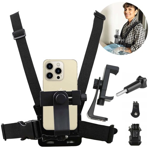 Chest mount strap for gopro - chest,