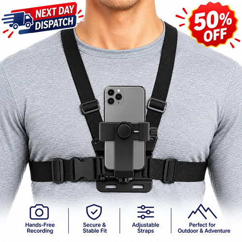 Chest mount harness - mount, strap