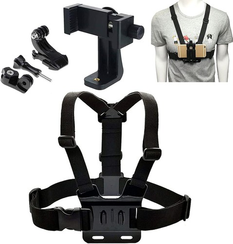 Phone chest mount harness - phone,