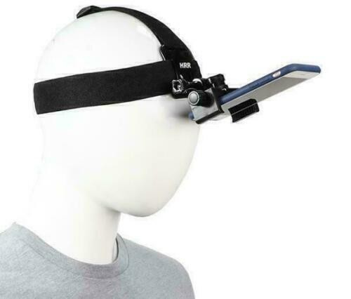 Head strap mount phone holder - head,