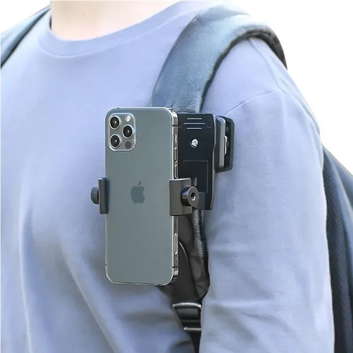 Backpack shoulder strap phone - shoulder,