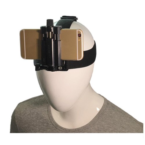 Head strap mount headband cell - head,