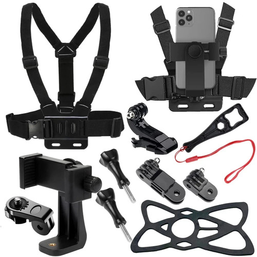 Chest mount harness strap - chest,