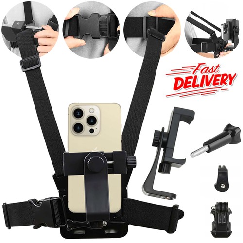 Gopro chest mount harness with - gopro,