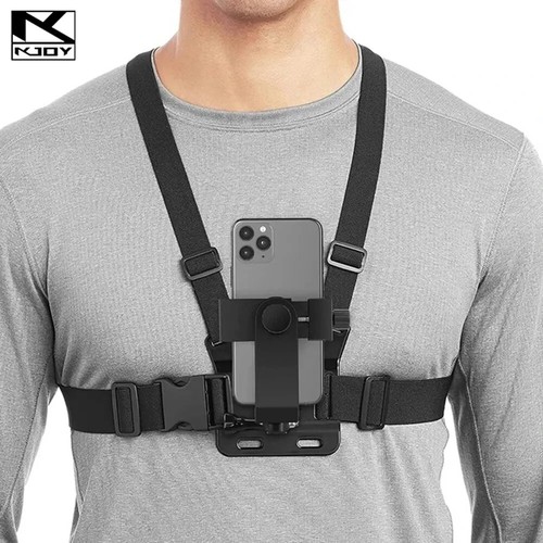 Mobile phone chest mount - phone,