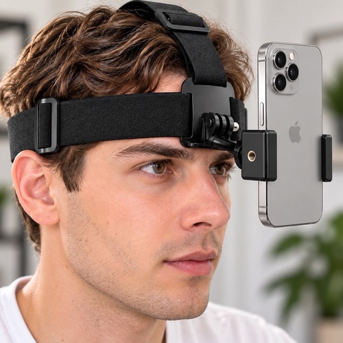 Pov head strap phone - head,
